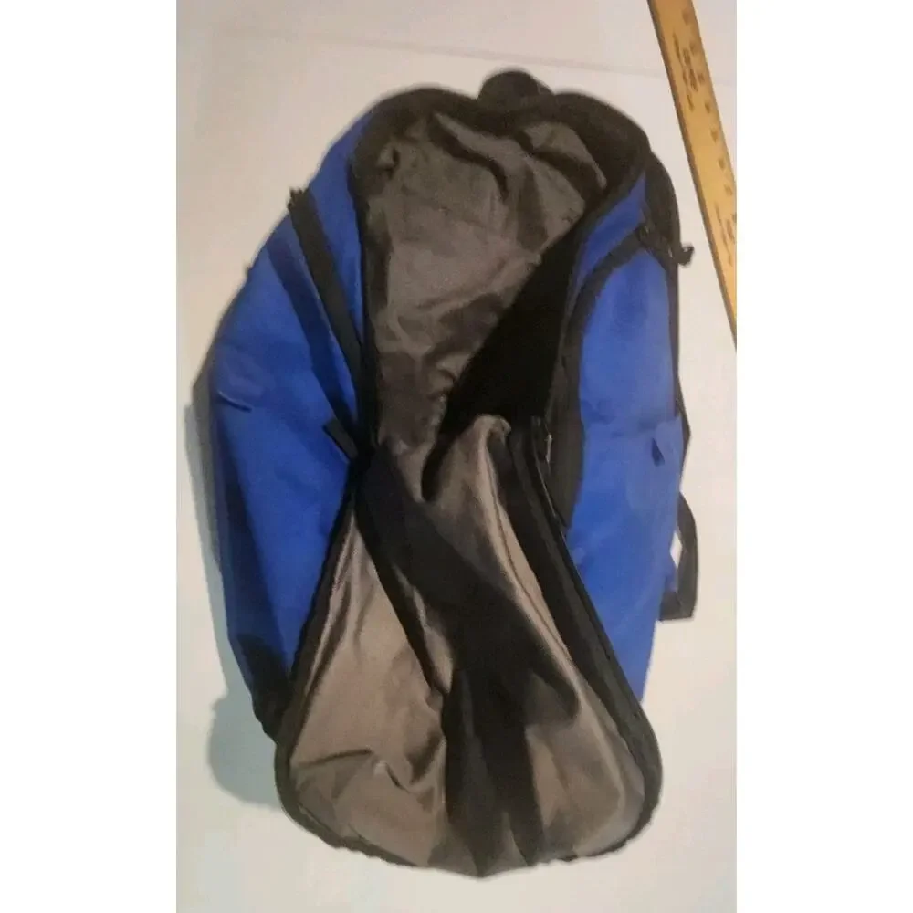 Nike Elite Backpack/Duffel- Blue/Silver/Black